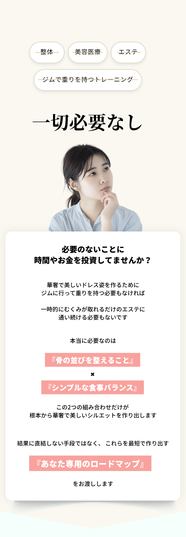 一切必要なし